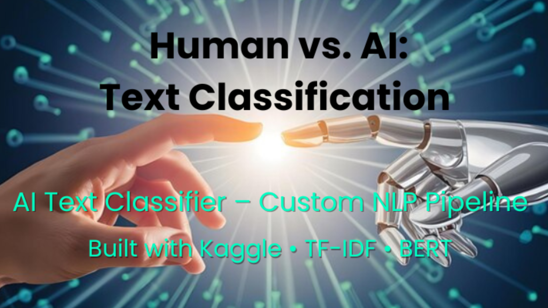 Human vs AI Text Classifier Thumbnail